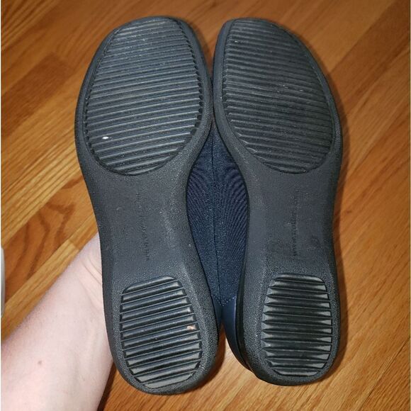 Trotters blue textile Slip-On flats - Picture 7 of 8